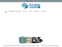 Tablet Screenshot of duraplas.com.au
